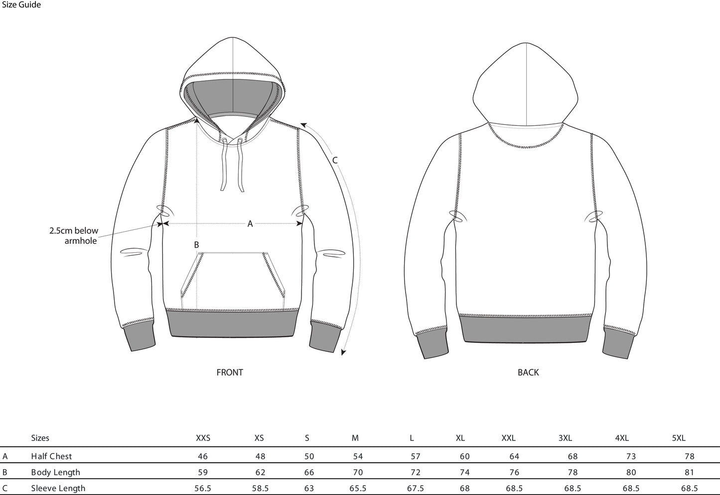 Hitohitonomi Unisex Organic Hoodie
