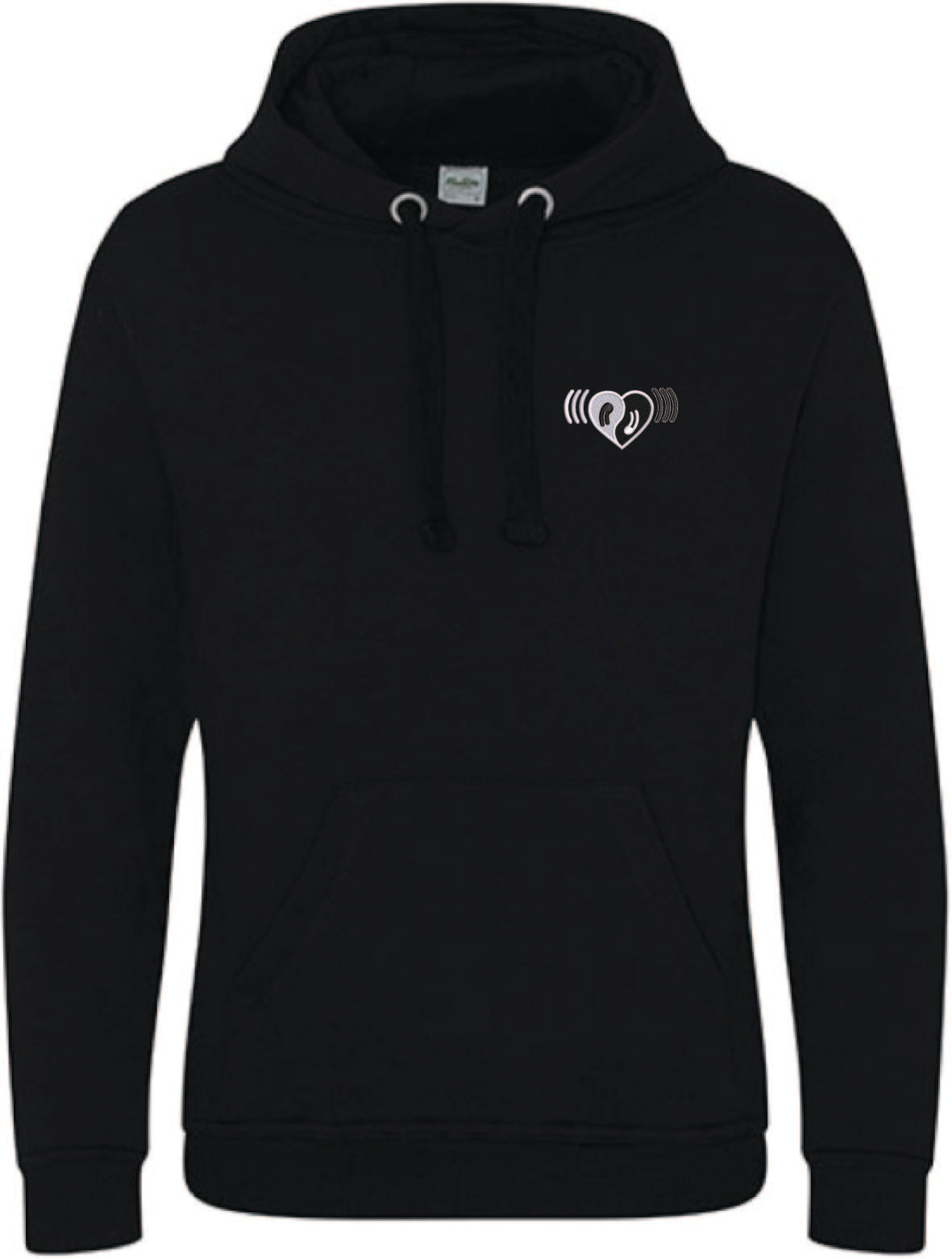 Hidden Frequencies - Heavyweight Hoodie - With fat cords
