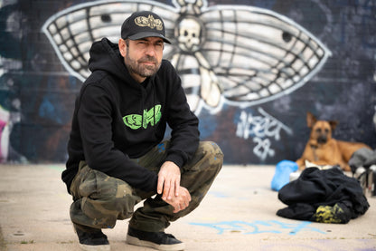 Insect Heavy Hoodie Embroidered