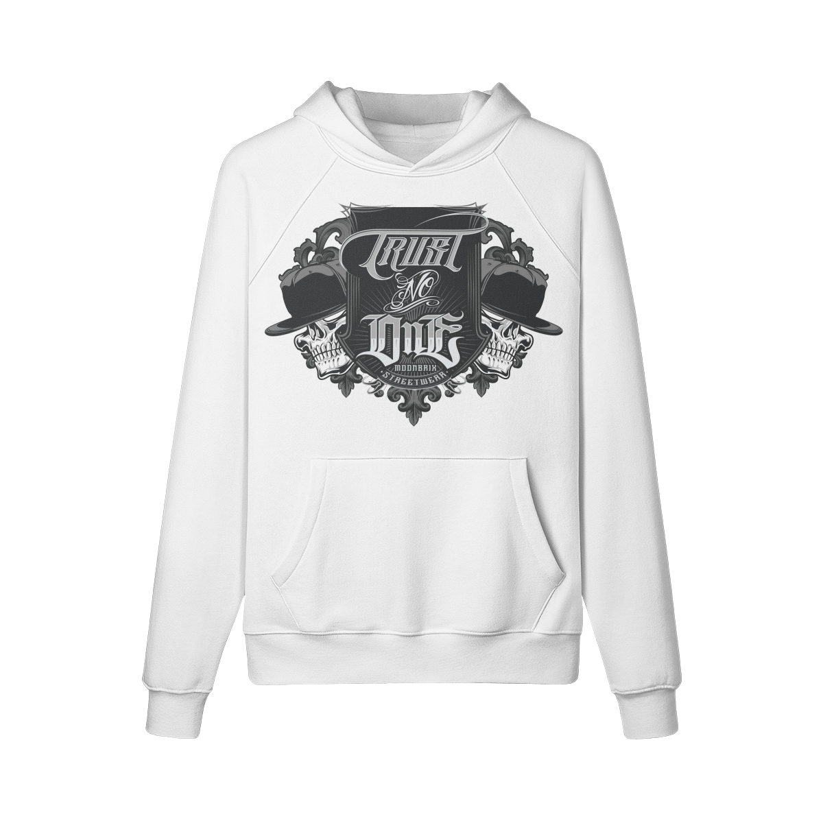 Moonbrix Trust no one - Super Heavyweight Hoodie