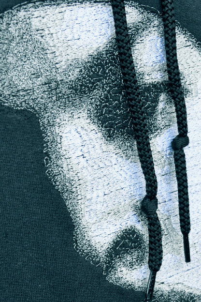 Ice Cube Hoodie Embroidered Black